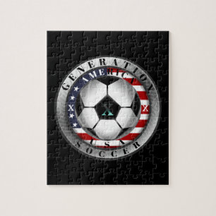 United States Generation X American Soccer Jigsaw Puzzle