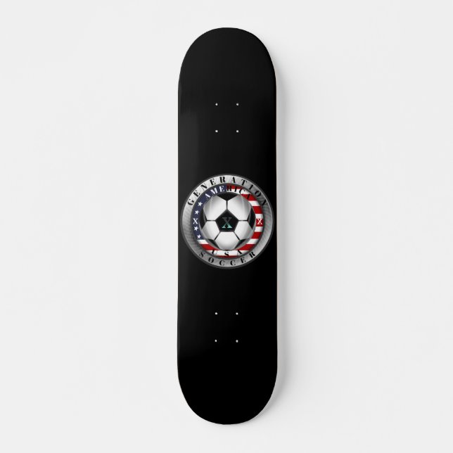 United States Generation X American Soccer Skateboard (Front)