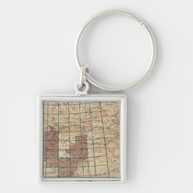United States Geographical Surveys Key Ring (Front)