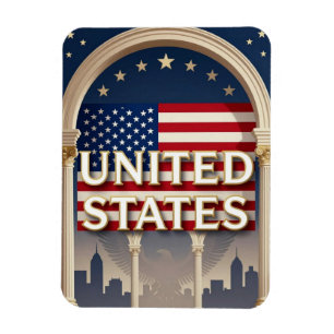 UNITED STATES Grand American Travel Magnet