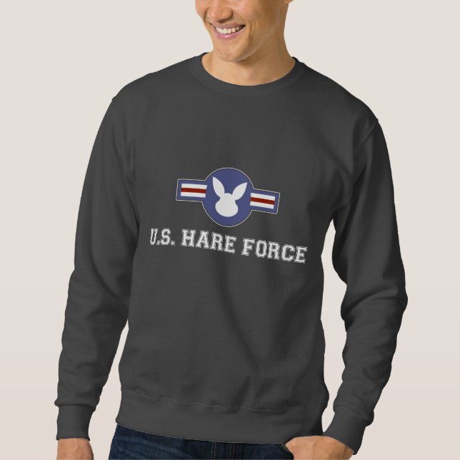 United States Hare Air Force Bunny Sweatshirt (Front)