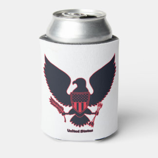 United States Large Eagle Custom Can Cooler