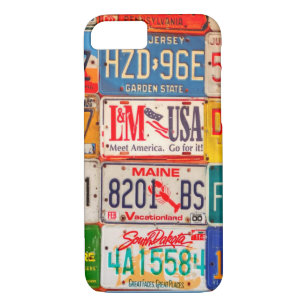 United States License Plates Art America Case-Mate iPhone Case