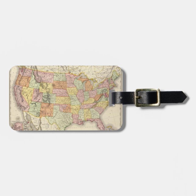 United States. Luggage Tag (Front Horizontal)