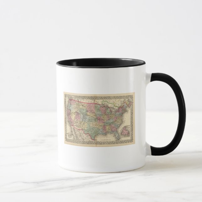 United States Map by Mitchell Mug (Right)