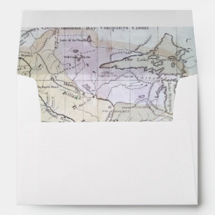 UNITED STATES MAP, c1812 Envelopes