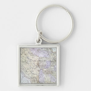 UNITED STATES MAP, c1812 Key Ring