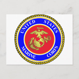 United States Marine Corps Postcard