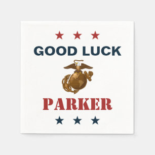 United States Marines Marine Corps Seal 1 Napkin