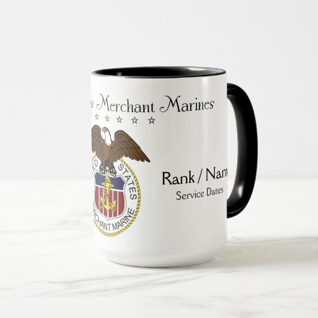 United States Merchant Marines Mug (Front Right)