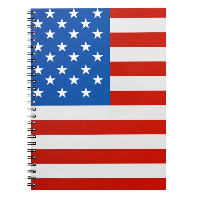 United states national flag notebook (Front)