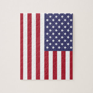 United States National World Flag Jigsaw Puzzle
