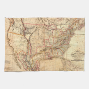 United States of America 12 Tea Towel