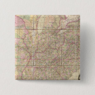 United States of America 15 Cm Square Badge