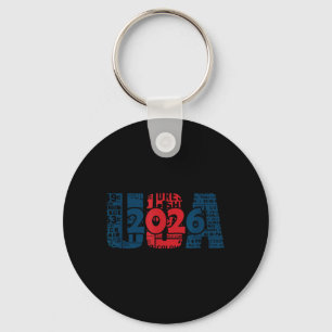 United States of America - 250 Years - 2026 - USA Key Ring