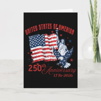 United States Of America 250th Anniversary 1776-20 Card