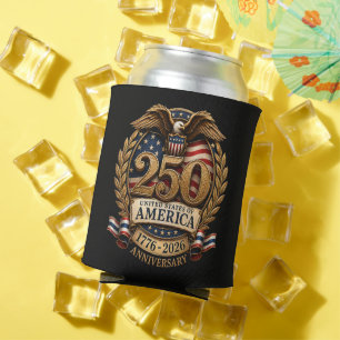 United States of America 250th Anniversary Can Cooler