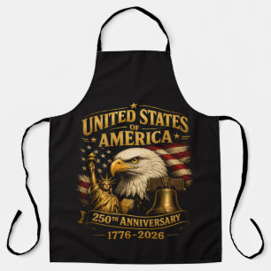 United States of America 250th Anniversary Eagle Apron