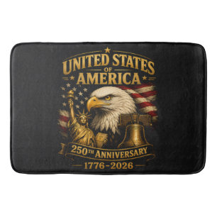 United States of America 250th Anniversary Eagle Bath Mat