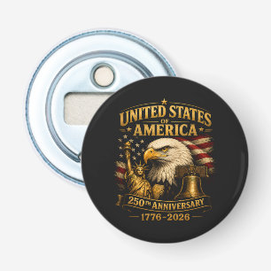 United States of America 250th Anniversary Eagle Bottle Opener