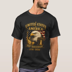 United States of America 250th Anniversary Eagle T-Shirt