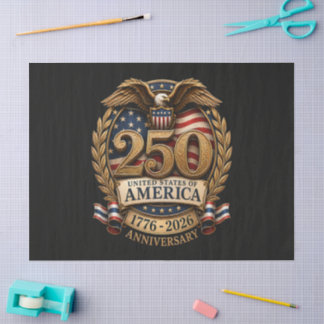 United States of America 250th Anniversary Tissue Paper