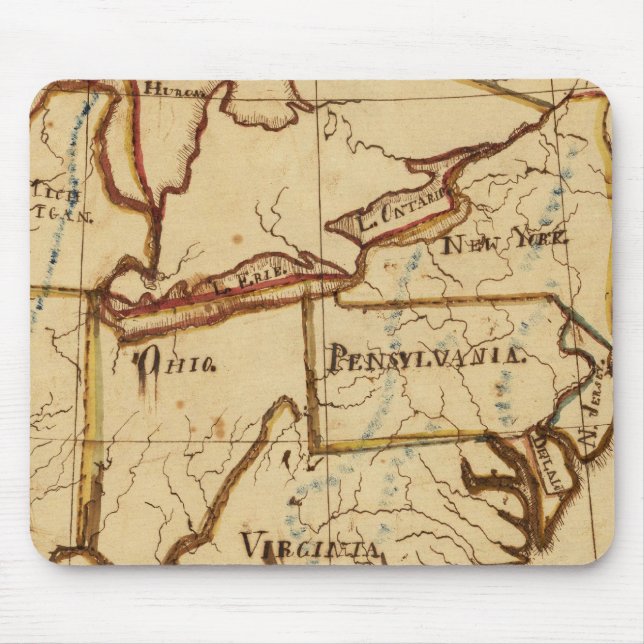 United States of America 2 Mouse Pad (Front)