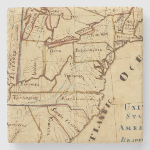 United States of America 2 Stone Coaster