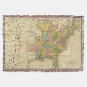 United States of America 4 2 Throw Blanket