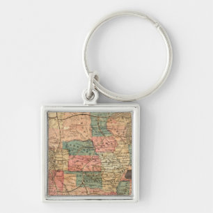 United States of America 8 Key Ring