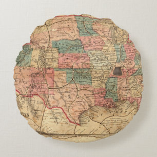 United States of America 8 Round Cushion