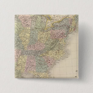 United States of America 9 15 Cm Square Badge