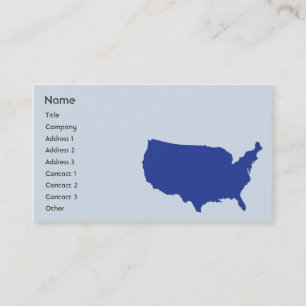 United States of  America - Business Card