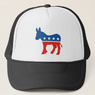 united states of america democrat party donkey usa trucker hat