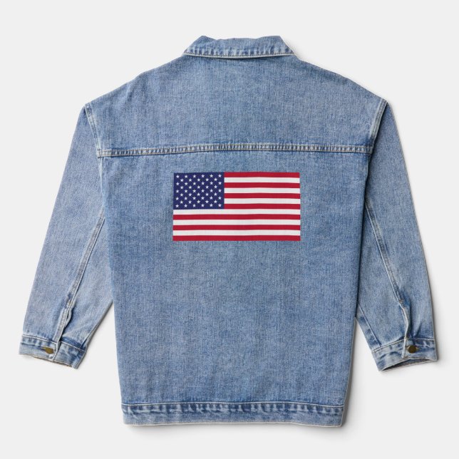 United States of America Denim Jacket (Back)