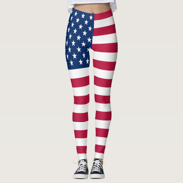 United States of America Flag-26976 Leggings (Front)