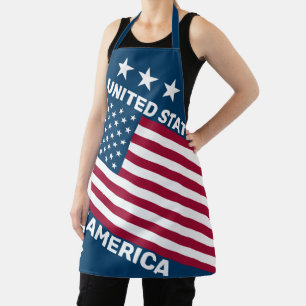 United States of America Flag Apron