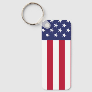 United States of America Flag Key Ring