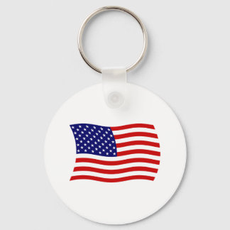 United States of America Flag Keychain