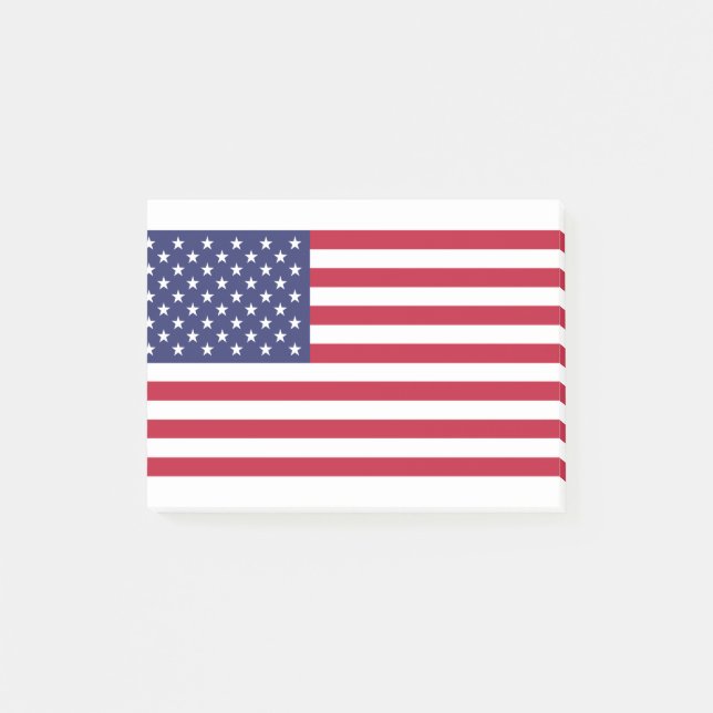 United States of America Flag Post-it Notes (Front)