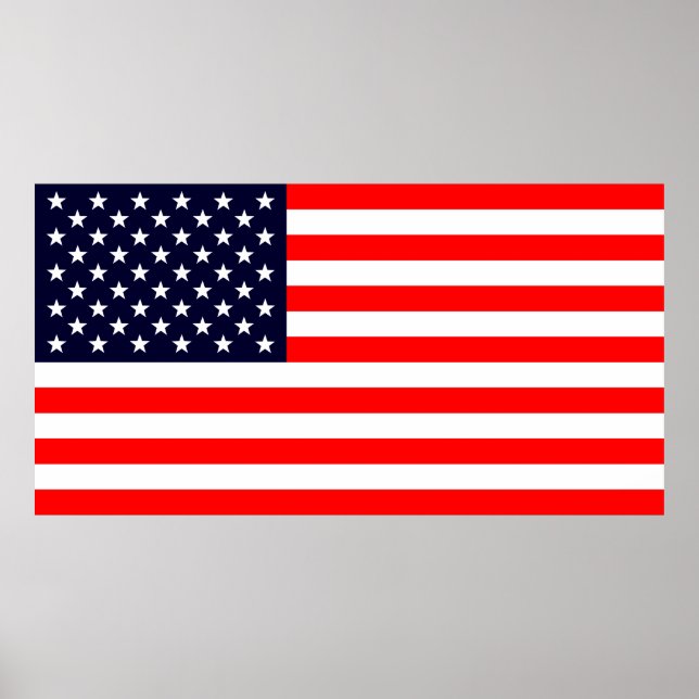 United States of America flag Poster (Front)