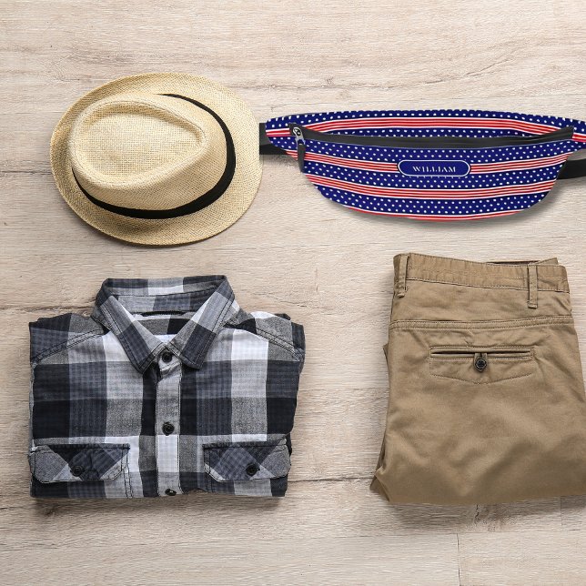 United States of America Flag Stripes & Stars Bum Bags (Creator Uploaded)