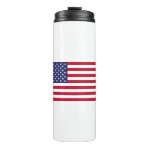 United States of America Flag Thermal Tumbler
