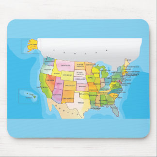 United States Of America Mouse Pad