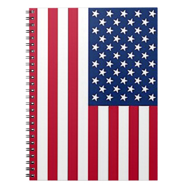 United States of America National flag Notebook (Front)