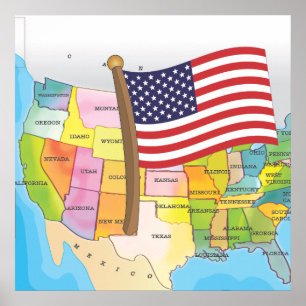 United States Of America Poster