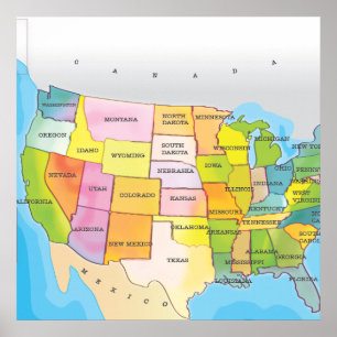 United States Of America Poster