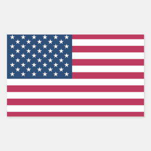 United States of America Rectangular Sticker
