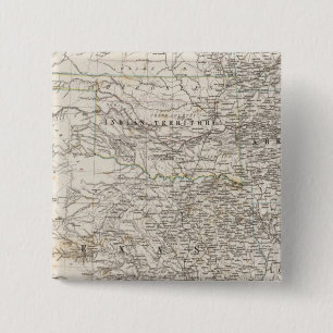United States of America South Indian Territory 15 Cm Square Badge