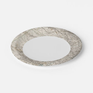 United States of America South Indian Territory Paper Plate
